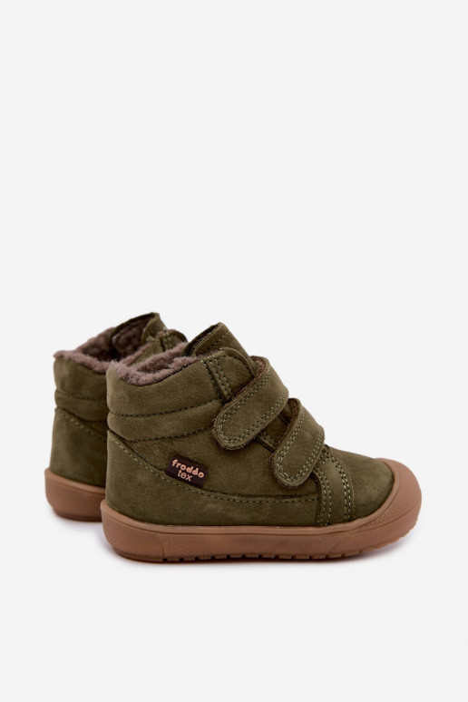 Stivali in pelle per bambini Froddo G2110138 verde