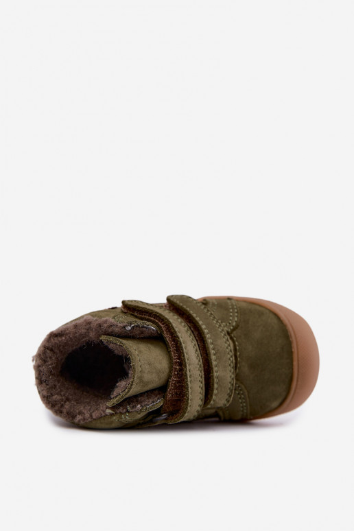 Stivali in pelle per bambini Froddo G2110138 verde