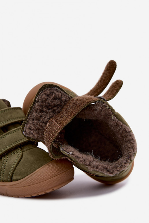 Stivali in pelle per bambini Froddo G2110138 verde