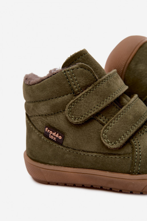 Stivali in pelle per bambini Froddo G2110138 verde