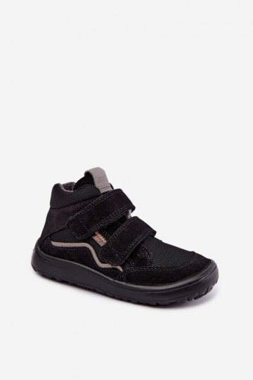 Calzature in suede per bambini Barefoot Froddo G3110266-20 nere