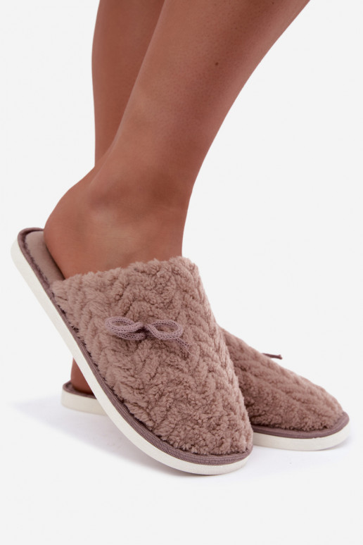 Pantofole da donna Vinceza 105109 color sabbia