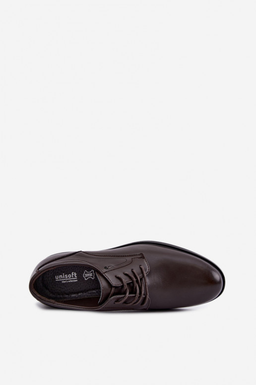 Scarpe eleganti da uomo, marrone scuro Calven