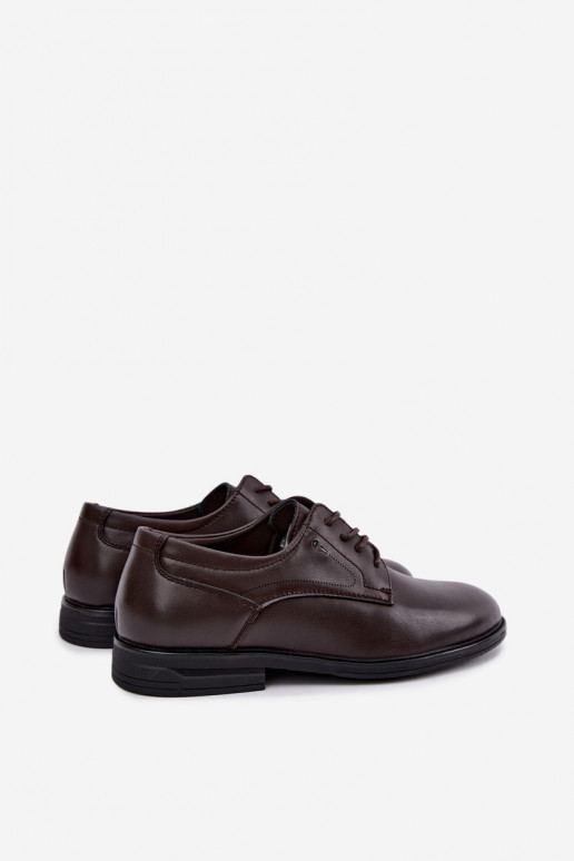 Scarpe eleganti da uomo, marrone scuro Calven