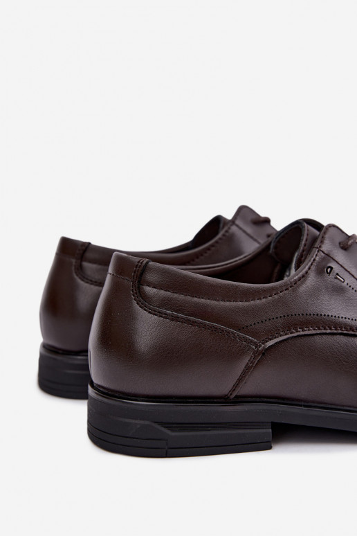 Scarpe eleganti da uomo, marrone scuro Calven