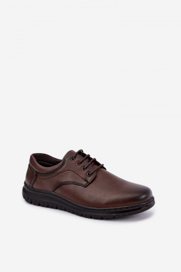 Scarpe da uomo marrone scuro Varell