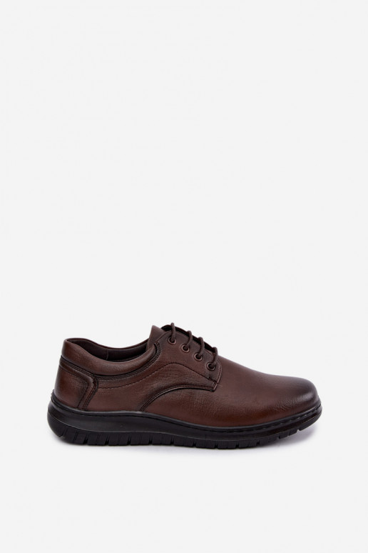 Scarpe da uomo marrone scuro Varell