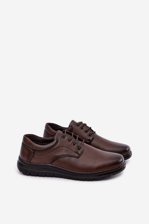 Scarpe da uomo marrone scuro Varell