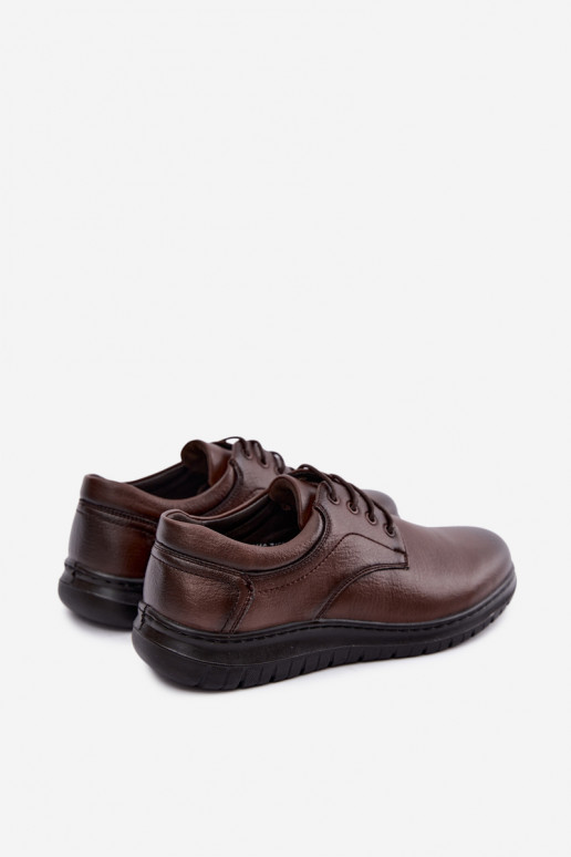 Scarpe da uomo marrone scuro Varell