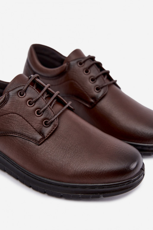 Scarpe da uomo marrone scuro Varell