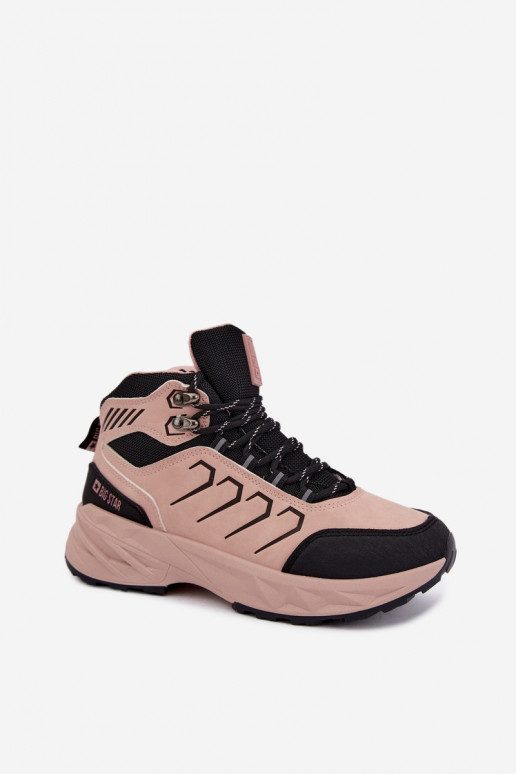 Scarpe da trekking da donna Big Star UU274806 rosa