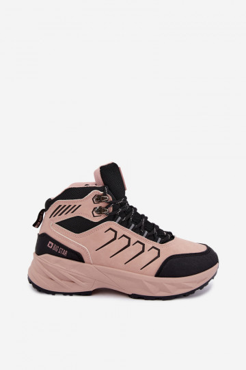 Scarpe da trekking da donna Big Star UU274806 rosa 2