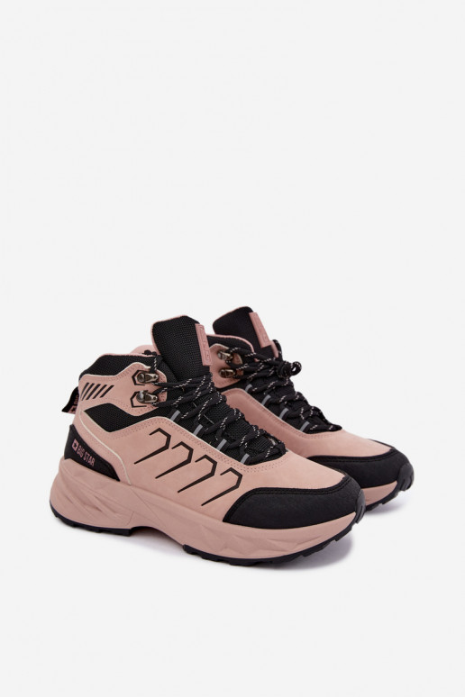 Scarpe da trekking da donna Big Star UU274806 rosa
