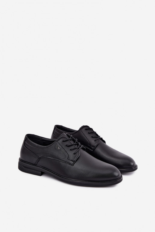 Scarpe eleganti da uomo, nere Calven