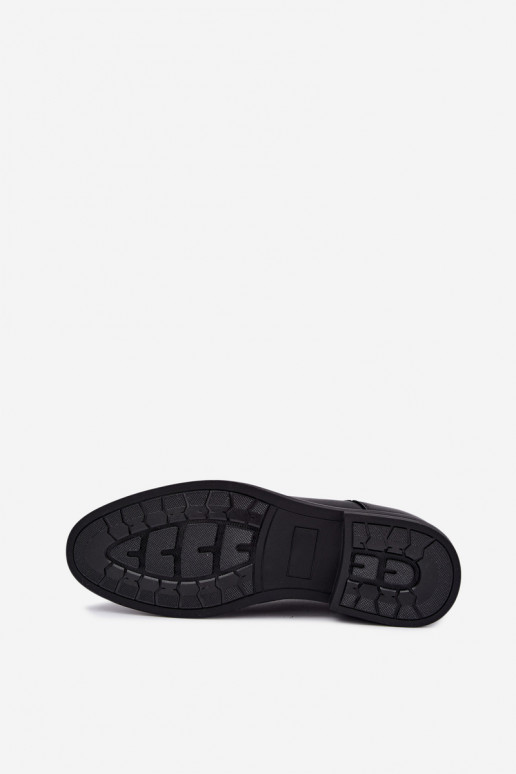 Scarpe eleganti da uomo, nere Calven