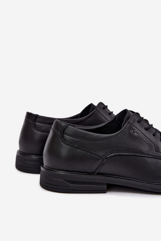Scarpe eleganti da uomo, nere Calven