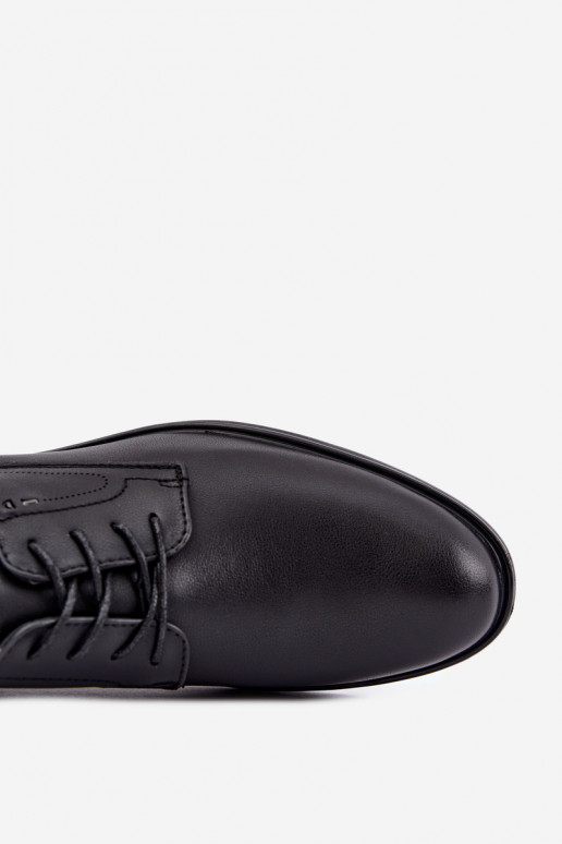Scarpe eleganti da uomo, nere Calven