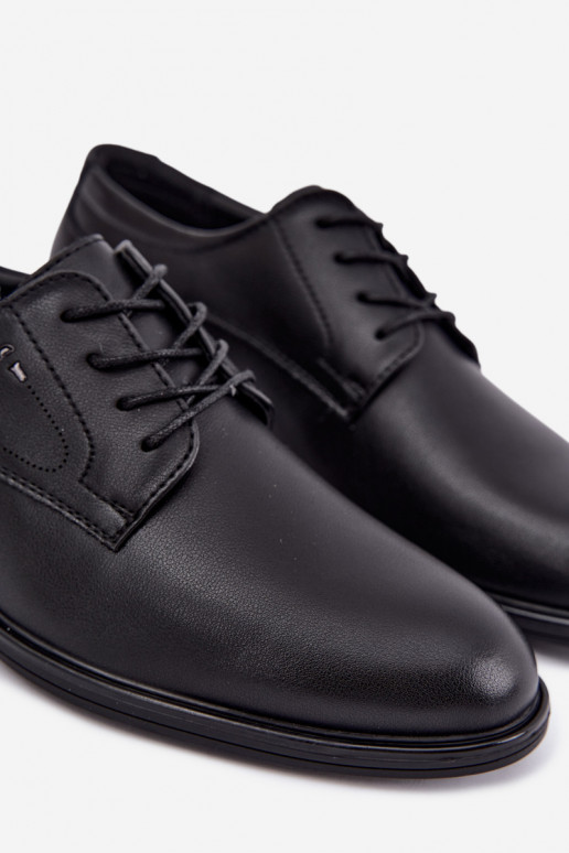 Scarpe eleganti da uomo, nere Calven