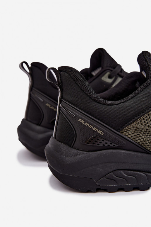 Sneakers da uomo in khaki Remel