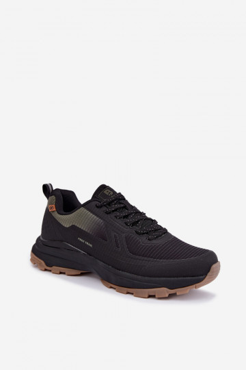 Scarpe sportive da uomo Trekas verde-nero CarroĮ