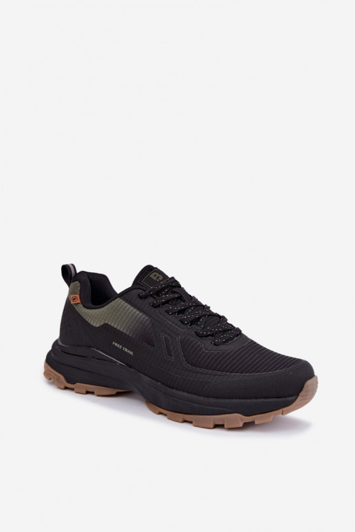 Scarpe sportive da uomo Trekas verde-nero CarroĮ