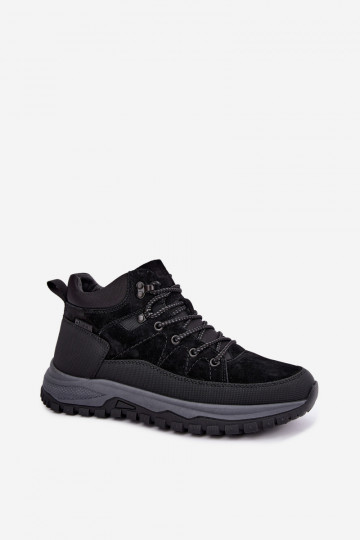 Stivali isolati in suede da uomo Big Star UU174246 neri