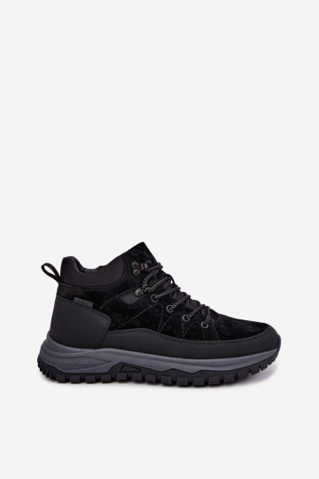 Stivali isolati in suede da uomo Big Star UU174246 neri 2