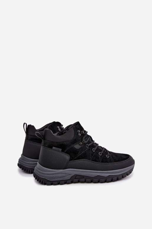 Stivali isolati in suede da uomo Big Star UU174246 neri