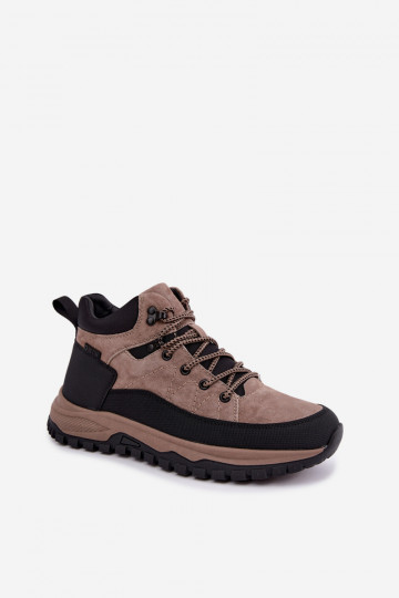 Stivali isolati in suede da uomo Big Star UU174247 sabbia