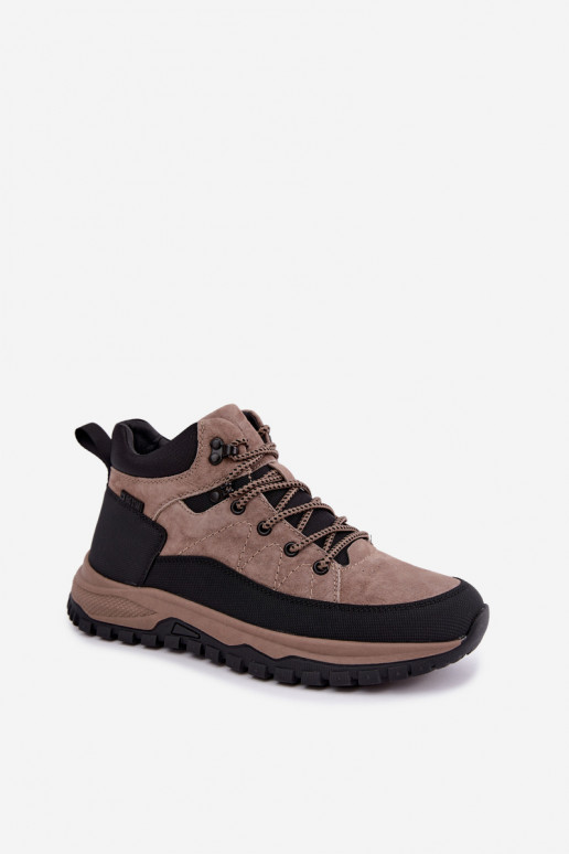 Stivali isolati in suede da uomo Big Star UU174247 sabbia