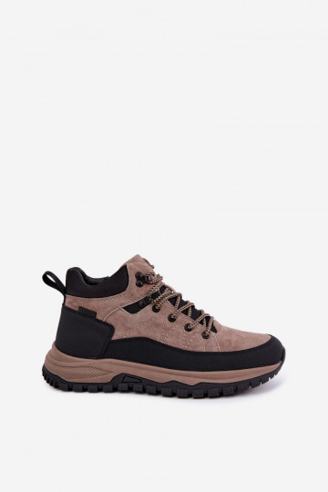 Stivali isolati in suede da uomo Big Star UU174247 sabbia 2