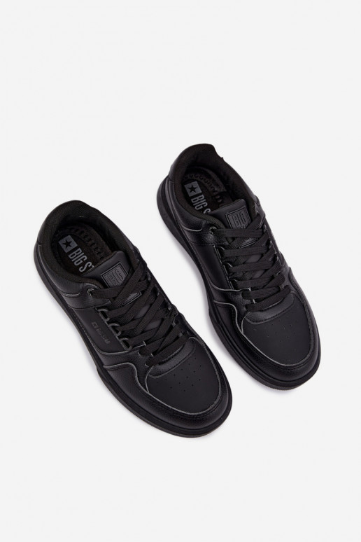 Sneakers da uomo Big Star UU174164 HI-Poly System neri