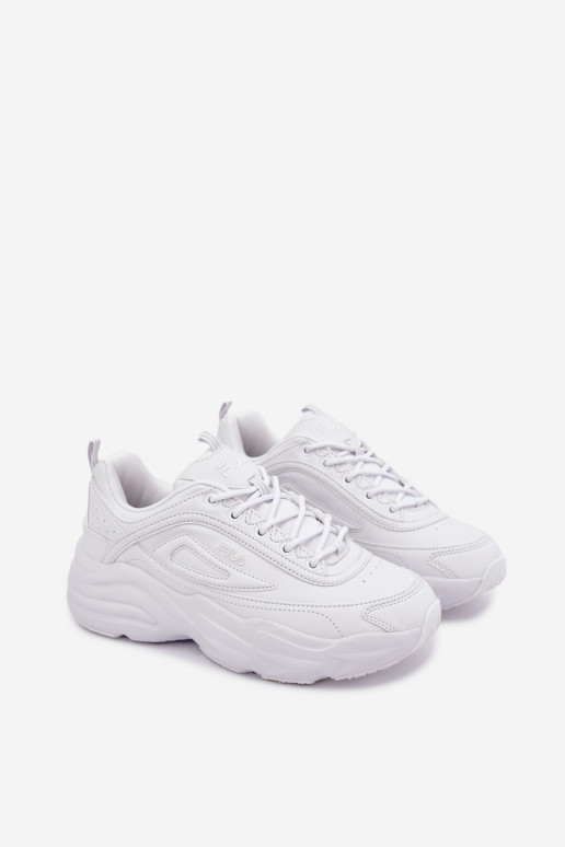 Sneakers da donna con piattaforma FLA SKYE FFIN0586.13033 bianche