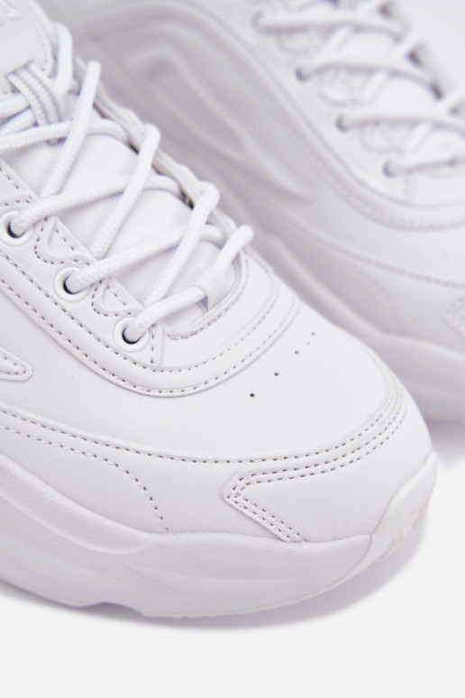 Sneakers da donna con piattaforma FLA SKYE FFIN0586.13033 bianche