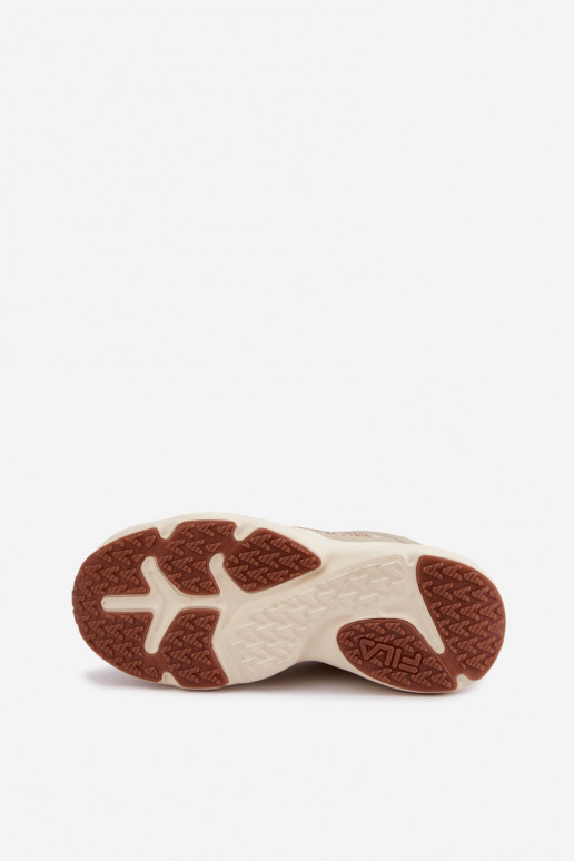 Sneakers da donna con piattaforma FLA SKYE FFIN0586.73239 sabbia