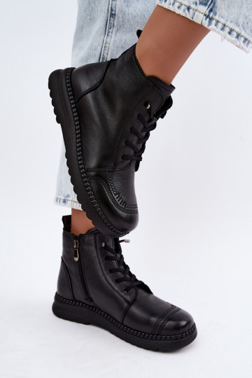 Stivaletti caldi da donna Vinceza 107249 nere