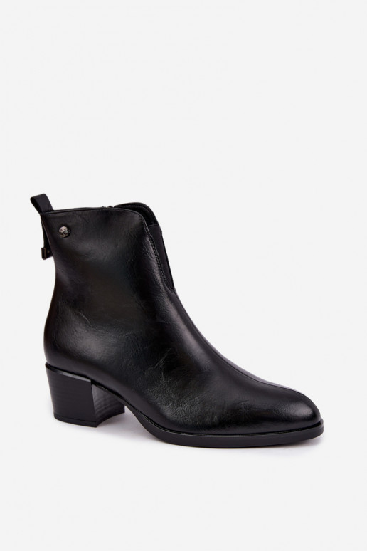 Stivaletti isolati Klocke Vinceza 58654 in colore nero