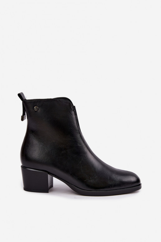 Stivaletti isolati Klocke Vinceza 58654 in colore nero