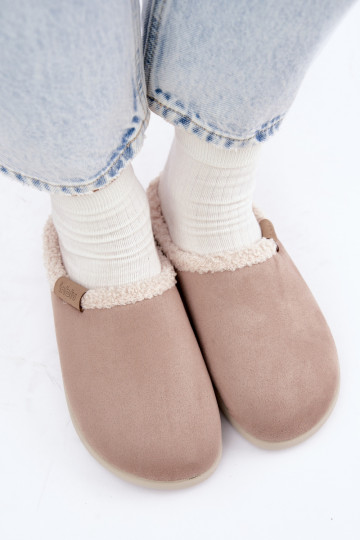 Pantofole da donna con isolamento Inblu ET000042 sabbia 2