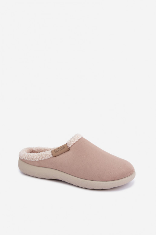 Pantofole da donna con isolamento Inblu ET000042 sabbia