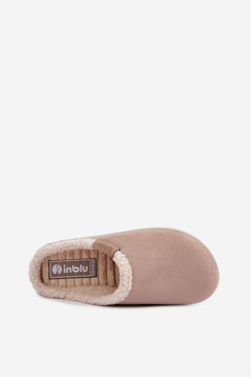Pantofole da donna con isolamento Inblu ET000042 sabbia