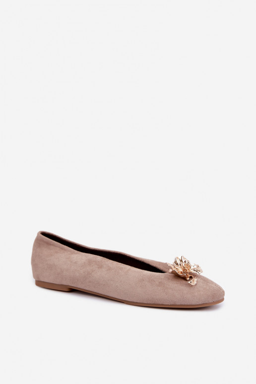 Ballerine con decorazioni in sabbia Briellea