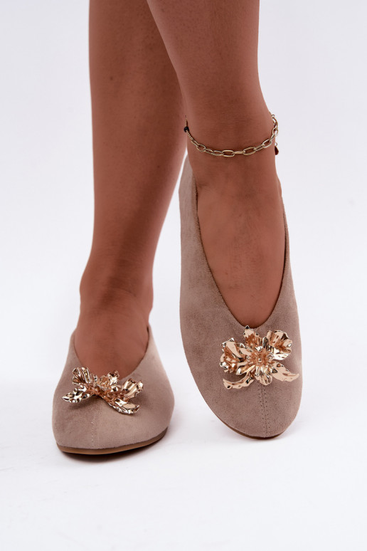 Ballerine con decorazioni in sabbia Briellea
