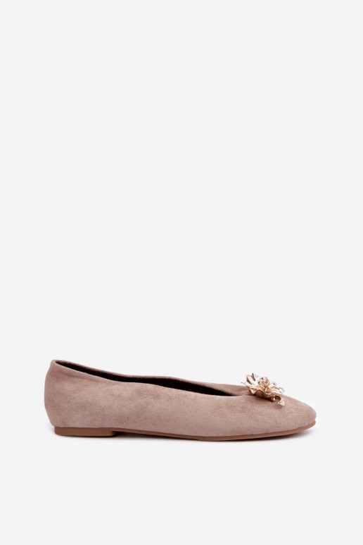 Ballerine con decorazioni in sabbia Briellea