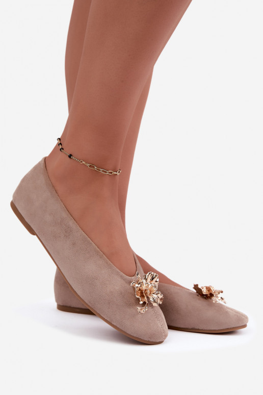 Ballerine con decorazioni in sabbia Briellea