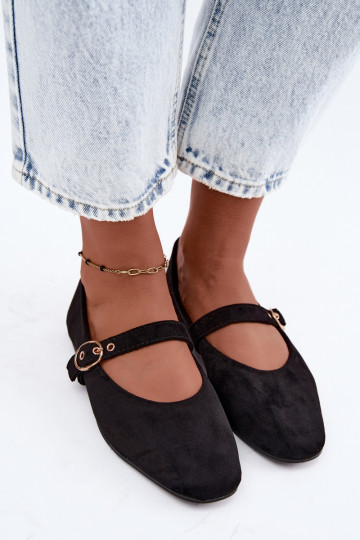 Ballerine stile Mary Jane color nero Nolenne