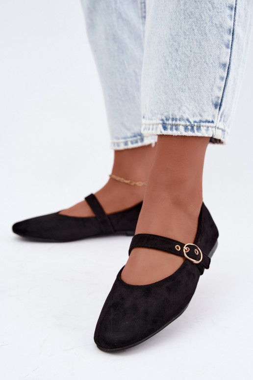 Ballerine stile Mary Jane color nero Nolenne