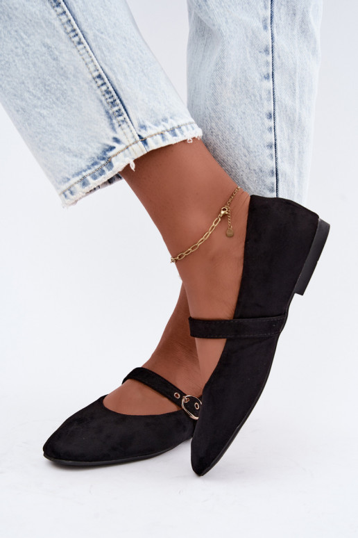 Ballerine stile Mary Jane color nero Nolenne