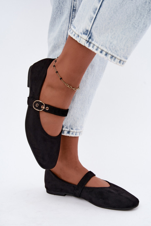 Ballerine stile Mary Jane color nero Nolenne