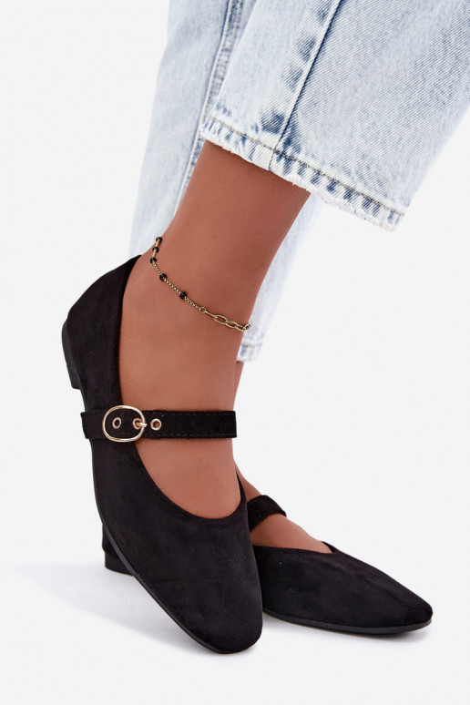 Ballerine stile Mary Jane color nero Nolenne